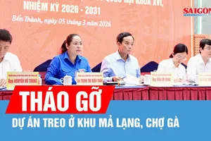 Bí thư Thành ủy TPHCM Trần Lưu Quang: Tháo gỡ dự án treo ở khu Mả Lạng, Chợ Gà
