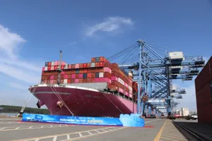 Cảng TCIT đón tàu ONE GRUS, LOA thông qua TEU thứ 2 triệu