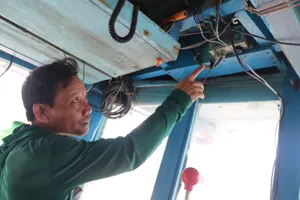 Hệ thống kết nối thiết bị VMS trên tàu cá