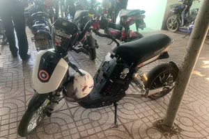 Một phương tiện xe đạp điện đã được độ phuộc