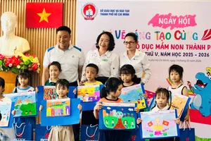 Các tác phẩm do các họa sĩ nhí thực hiện