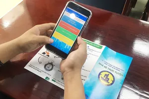 Người dân Nhà Bè phản ánh vi phạm trật tự đô thị qua smartphone