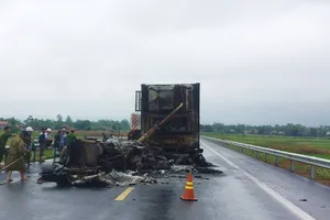 cháy xe cao tốc đà nẵng quảng ngãi