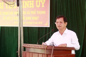 Bí thư Tỉnh ủy Quảng Ngãi đối thoại với nhân dân Phổ Thạnh về xử lý rác thải