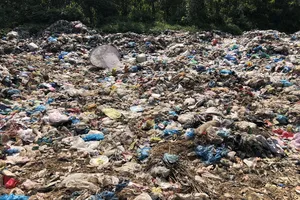 Rác ùn ứ ngay trong Nhà máy xử lý rác ở Quảng Ngãi