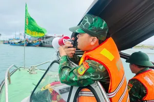 Quảng Ngãi yêu cầu kêu gọi tàu thuyền, lồng bè vào nơi neo đậu trước 17 giờ ngày 5-11