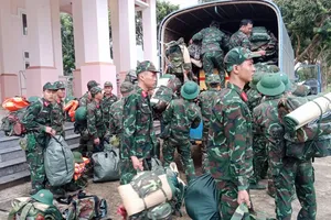 Sư đoàn 307 cơ động lực lượng hỗ trợ khắc phục hậu quả mưa lũ tại Đắk Lắk