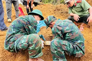 Tìm kiếm, quy tập 6 hài cốt liệt sĩ qua nhân chứng cung cấp