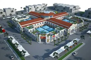 Phối cảnh Trung tâm thương mại Long Hoa