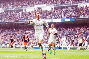 Cristiano Ronaldo vẫn đang tiếp tục chinh phục những kỷ lục ghi bàn
