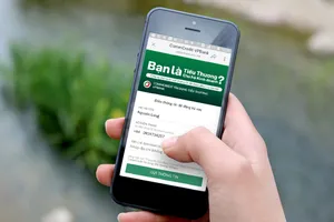 Ra mắt cổng thông tin kết nối ngân hàng với tiểu thương  ​