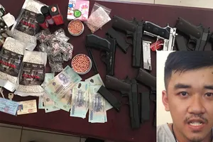 Bắt “ông trùm” chuyên mua bán súng đạn