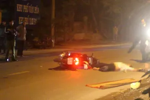 Truy tìm xe container cán chết người đàn ông lúc rạng sáng.