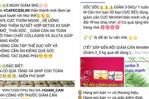 Sản phẩm làm đẹp siêu tốc: Chất lượng “siêu thực”!