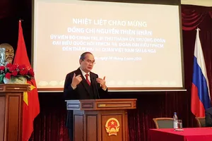 Hãy làm sống động quan hệ Việt - Nga