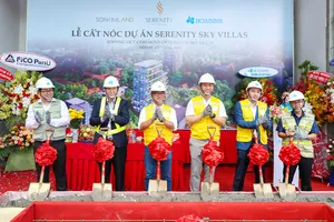 SonKim Land cất nóc dự án biệt thự trên không Serenity Sky Villas