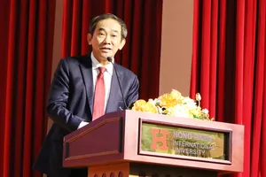 PGS-TS Hồ Thanh Phong giữ chức Hiệu trưởng Trường ĐH Quốc tế Hồng Bàng