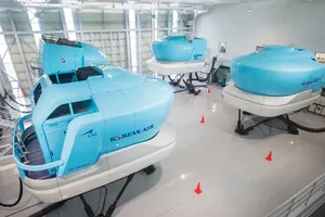 Bên trong khu đào tạo bay của Korean Air  ​