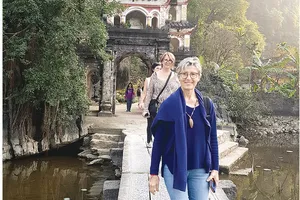 Lữ khách và cung đường mùa xuân