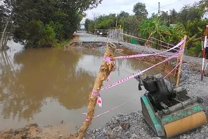 TPHCM có 37 vị trí sạt lở đặc biệt nguy hiểm và nguy hiểm