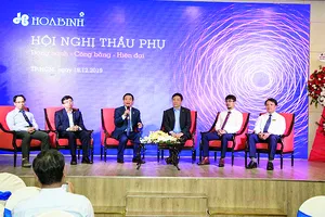 Tập đoàn Xây dựng Hòa Bình tổ chức Hội nghị Thầu phụ