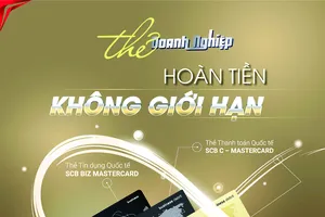 Tận hưởng nhiều ưu đãi hoàn tiền dành cho doanh nghiệp cùng SCB