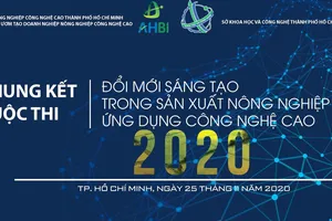 Chung kết cuộc thi “Đổi mới sáng tạo trong sản xuất nông nghiệp ứng dụng công nghệ cao 2020”
