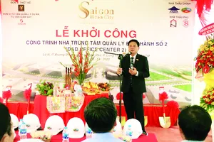 SAIGON SILICON CITY (SSC) khởi công công trình: Nhà Trung tâm Quản lý Điều hành số 2 thuộc dự án “Xây dựng và Phát triển Khu Công viên Sài Gòn Silicon”