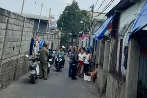 Khu trọ nơi xảy ra vụ việc