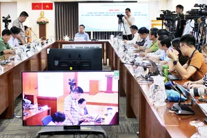 Quang cảnh buổi họp báo