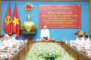 Tổng Bí thư Tô Lâm: Tạo động lực phát triển mới cho toàn vùng trung du và miền núi Bắc bộ