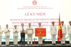 VKSND TPHCM kỷ niệm 50 năm thành lập, đón nhận danh hiệu Anh hùng Lao động 