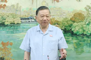 Tổng Bí thư, Chủ tịch nước Tô Lâm phát biểu tại phiên thảo luận tổ đại biểu Quốc hội TP Hà Nội, sáng 4-8. Ảnh: QUANG PHÚC