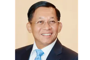Tổng thống Cộng hòa Liên bang Myanmar Min Aung Hlaing. Ảnh: Bộ Ngoại giao