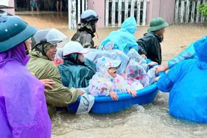 Từ tối 27-10, khu vực Hà Tĩnh đến TP Đà Nẵng mưa to, đề phòng ngập úng, sạt lở 