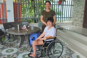 Tòa buộc công ty bồi thường 186 triệu đồng chi phí lắp chân giả cho nữ sinh bị xe tải tông thương tật 87%