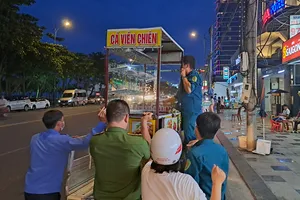 Lực lượng chức năng TP Vũng Tàu ra quân dẹp vấn nạn nhếch nhác ở Bãi Sau