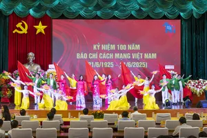 Quang cảnh buổi họp mặt kỷ niệm 100 năm Ngày Báo chí Cách mạng Việt Nam (21-6-1925 - 21-6-2025) tại Bà Rịa - Vũng Tàu