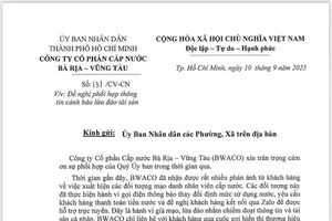 Văn bản đề nghị phối hợp thông tin cảnh báo lừa đảo chiếm đoạt tài sản của BWACO