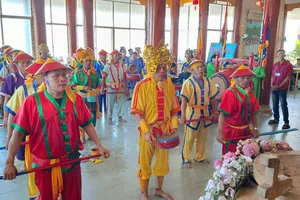 Lễ hội Dinh Cô Long Hải năm 2025. Ảnh: HUYỀN TRANG