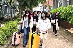 Thí sinh đến từ Trường THCS và THPT Đắk Lua (xã Đắk Lua, TP Đồng Nai) đã sẵn sàng cho kỳ thi tốt nghiệp THPT năm 2026. Ảnh: CTV