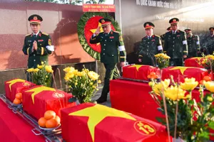 Lễ truy điệu, an táng 29 hài cốt liệt sĩ tại Nghĩa trang liệt sĩ Bình Phước, TP Đồng Nai
