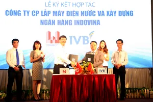 Ký kết hợp tác tài trợ và bảo lãnh dự án giữa Công ty Cổ phần Lắp máy Điện Nước và Xây dựng và Ngân hàng Indovina