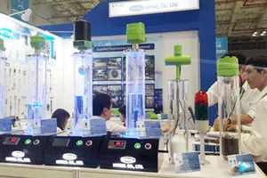 Gian hàng tại Hội chợ triển lãm. Ảnh: Trang tin điện tử Đảng bộ TPHCM