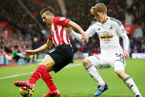 Southampton - Swansea: Chia điểm