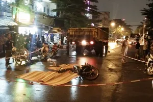 ​Hiện trường vụ tai nạn