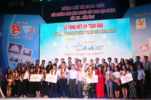 Các cá nhân, tập thể được trao giải Giải thưởng Sinh viên nghiên cứu khoa học - Euréka lần thứ 19
