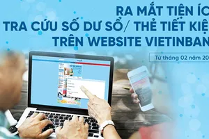 Khách hàng VietinBank sẽ an tâm khi được chủ động theo dõi, quản lý số dư tài khoản tiết kiệm của mình