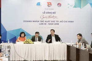Giải thưởng “Doanh nhân trẻ xuất sắc TPHCM” năm 2018