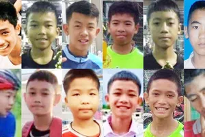 Các cầu thủ nhí Thái Lan được giải cứu sút cân nhưng khỏe